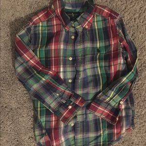 Boys polo button down